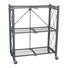 Load image into Gallery viewer, TygerClaw 3-Tier Foldable Storage Shelving Unit