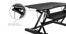 Load image into Gallery viewer, Ergonomic Sit-Stand Desktop Workstation Stand