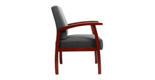 Load image into Gallery viewer, Roow Designer Mid Back Fabric Guest Chair Cherry Color