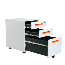 Load image into Gallery viewer, TygerClaw 3 Drawer Mobile Filing Cabinet with Lock