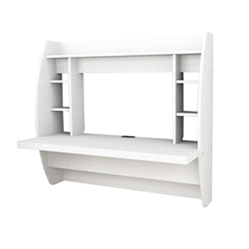 Stylish Wall Mounted Desk, White