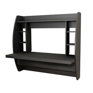 Stylish Wall Mounted Desk, Black