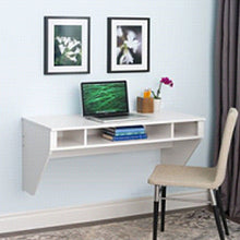 Load image into Gallery viewer, TygerClaw Stylish Designer Floating Desk, White