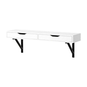 Table with Drawer, White